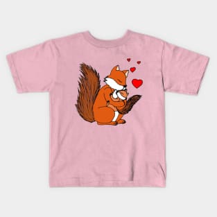 Squirrels Love Kids T-Shirt